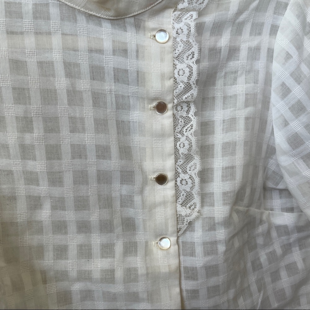 Vintage White Dress Shirt - Picture 9 of 12